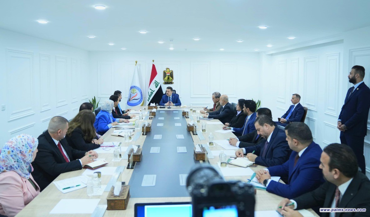 السوداني يجري زيارة الى وزارة العدل ودائرة التسجيل العقاري